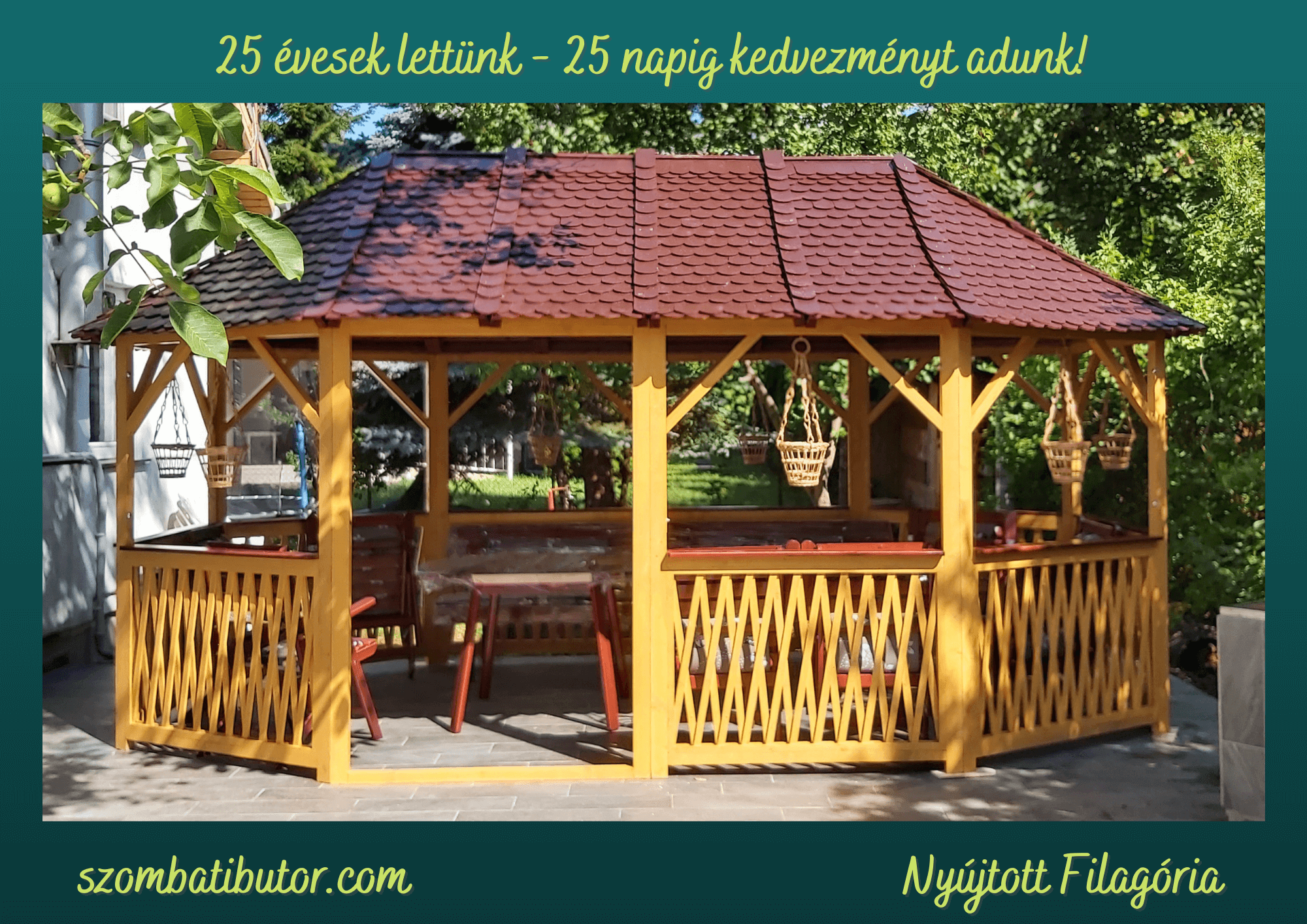 Borító szombatibutor 25 éves