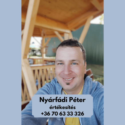 Nyárfádi Péter értékesítés